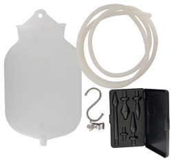 One Gallon Silicone Enema Bag Complete Kit