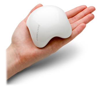 JimmyJane Massage Tool in hand