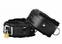 Faux-Fur Lined Ankle Cuffs